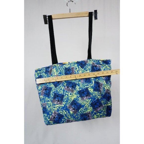 Vintage Retro 80's Reversible Tote Beach Bag Unbranded - Picture 4 of 6